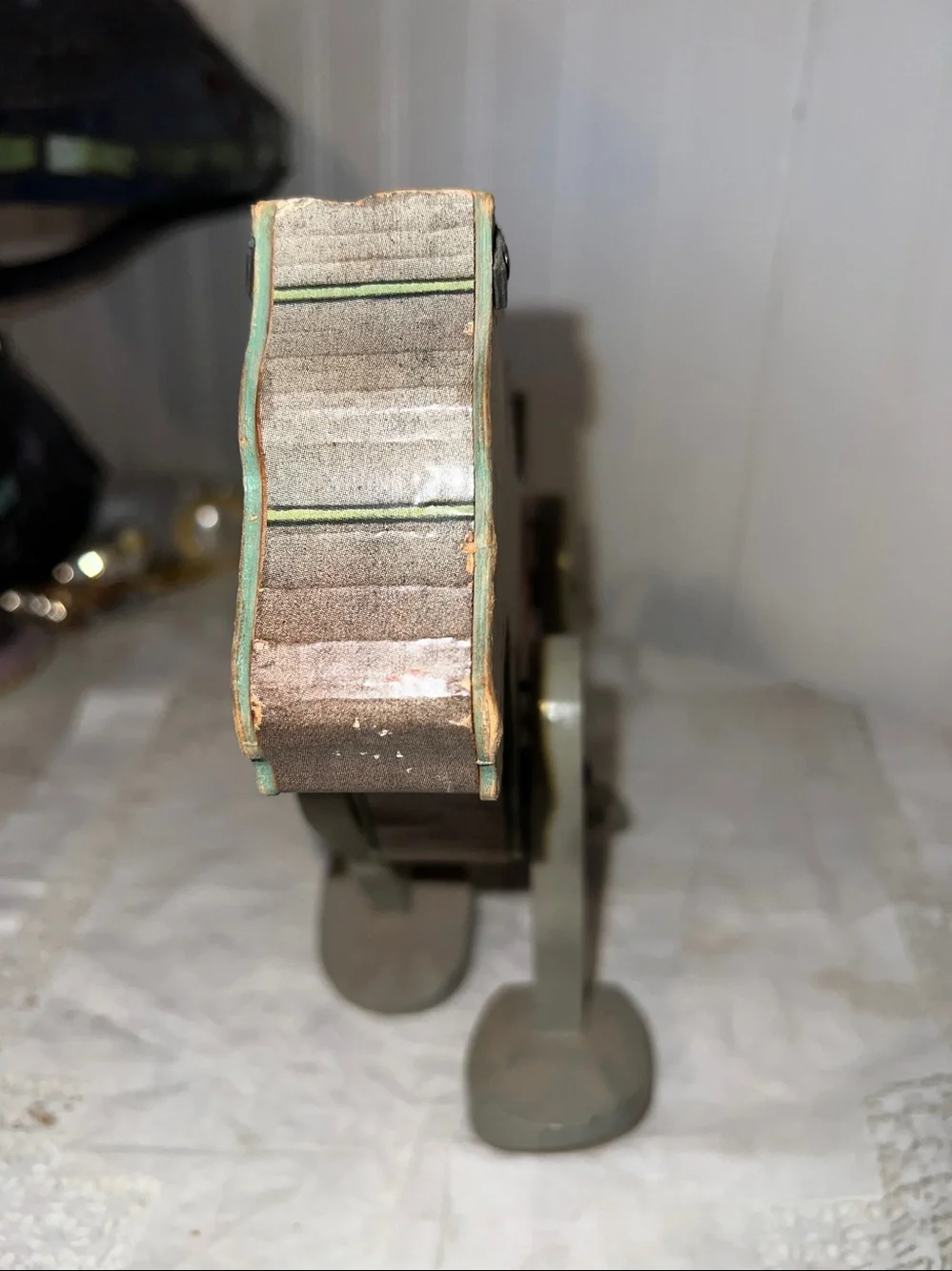 1931 Fisher Price go n back wood mule